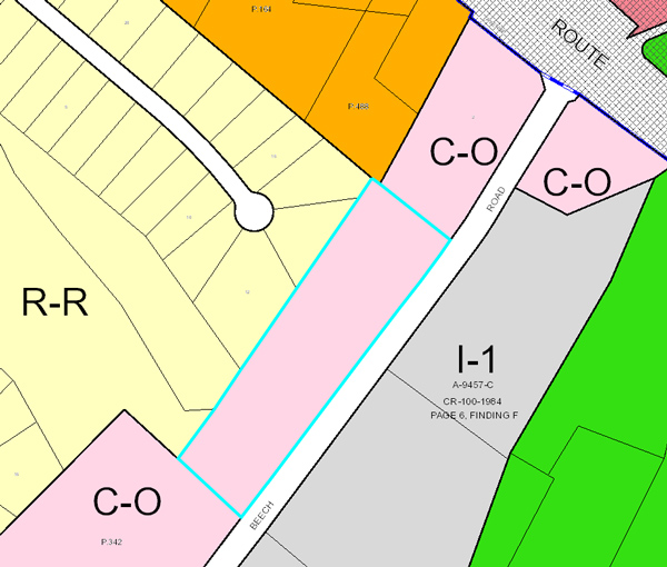 beech gismap zoning