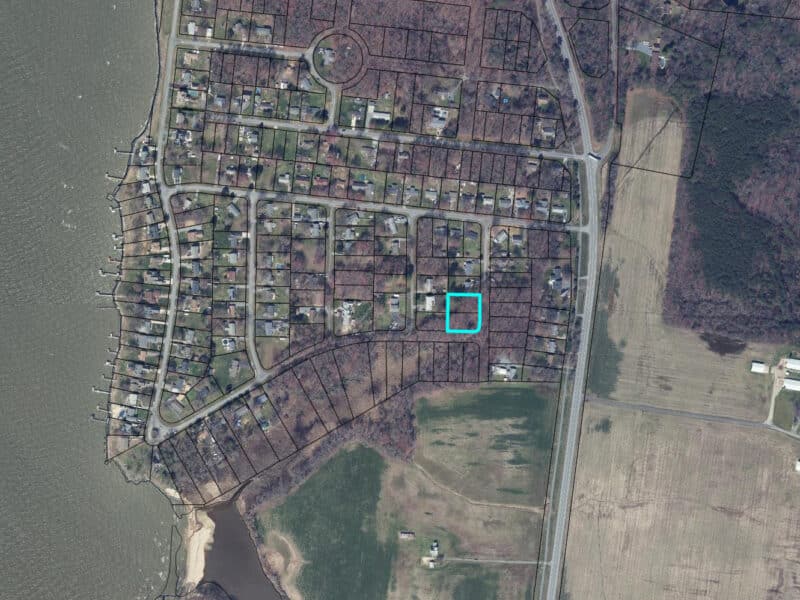 Wide GIS aerial view